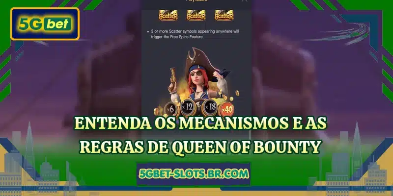 Entenda os mecanismos e as regras de Queen Of Bounty