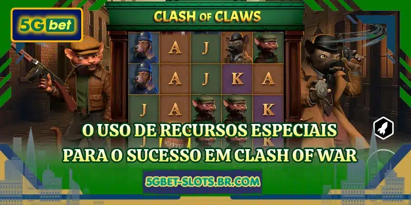 O uso de recursos especiais para o sucesso em Clash of War